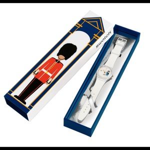 Swatch Jubilee collection watch - How Majestic. Celebrate Queen Elizabeth!
